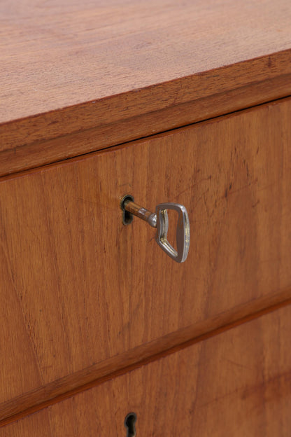 Vintage Teak Kommode | Mid-Century Schubladenkommode
