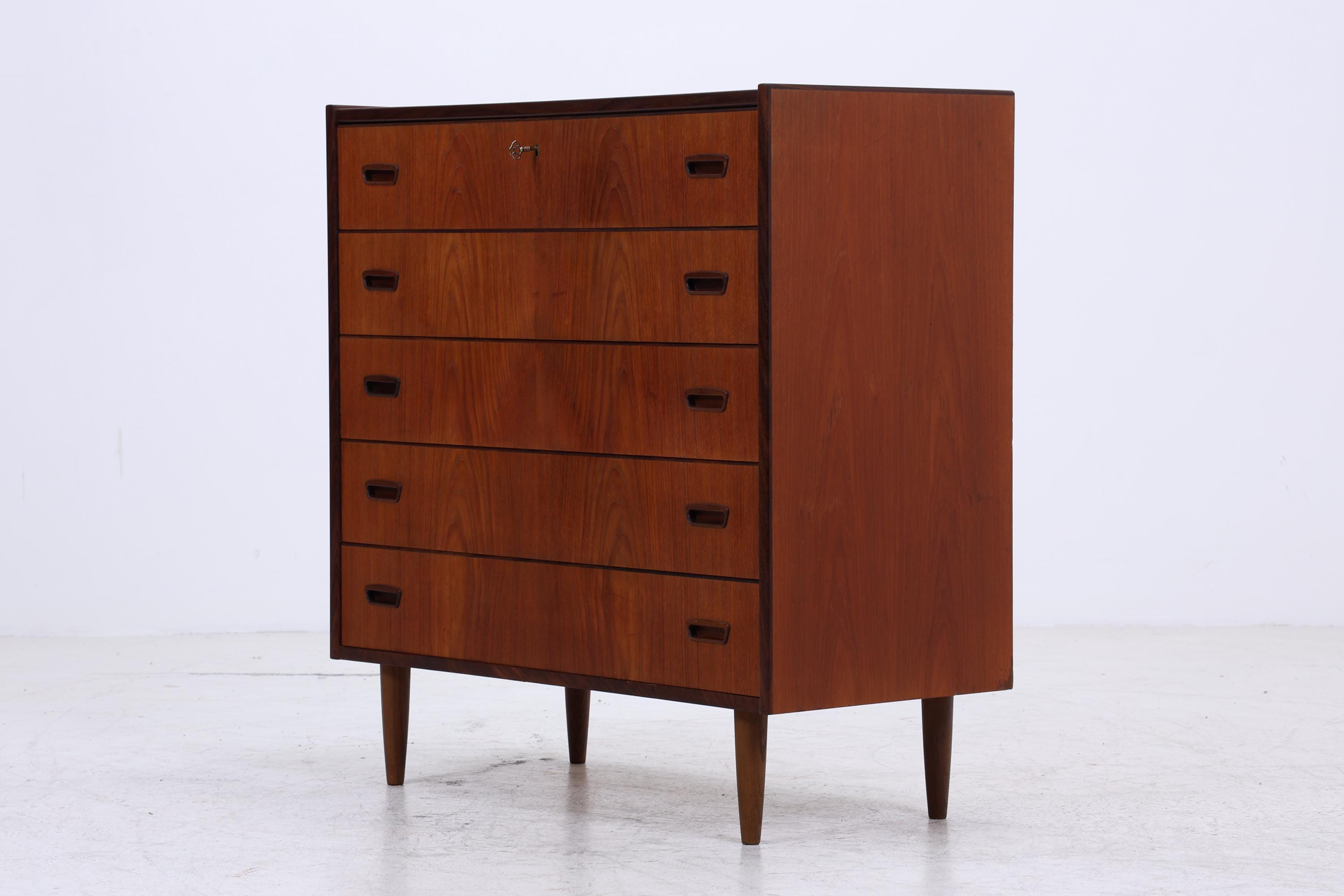 Vintage Palisander Kommode | Mid-Century Schubladen Kommode