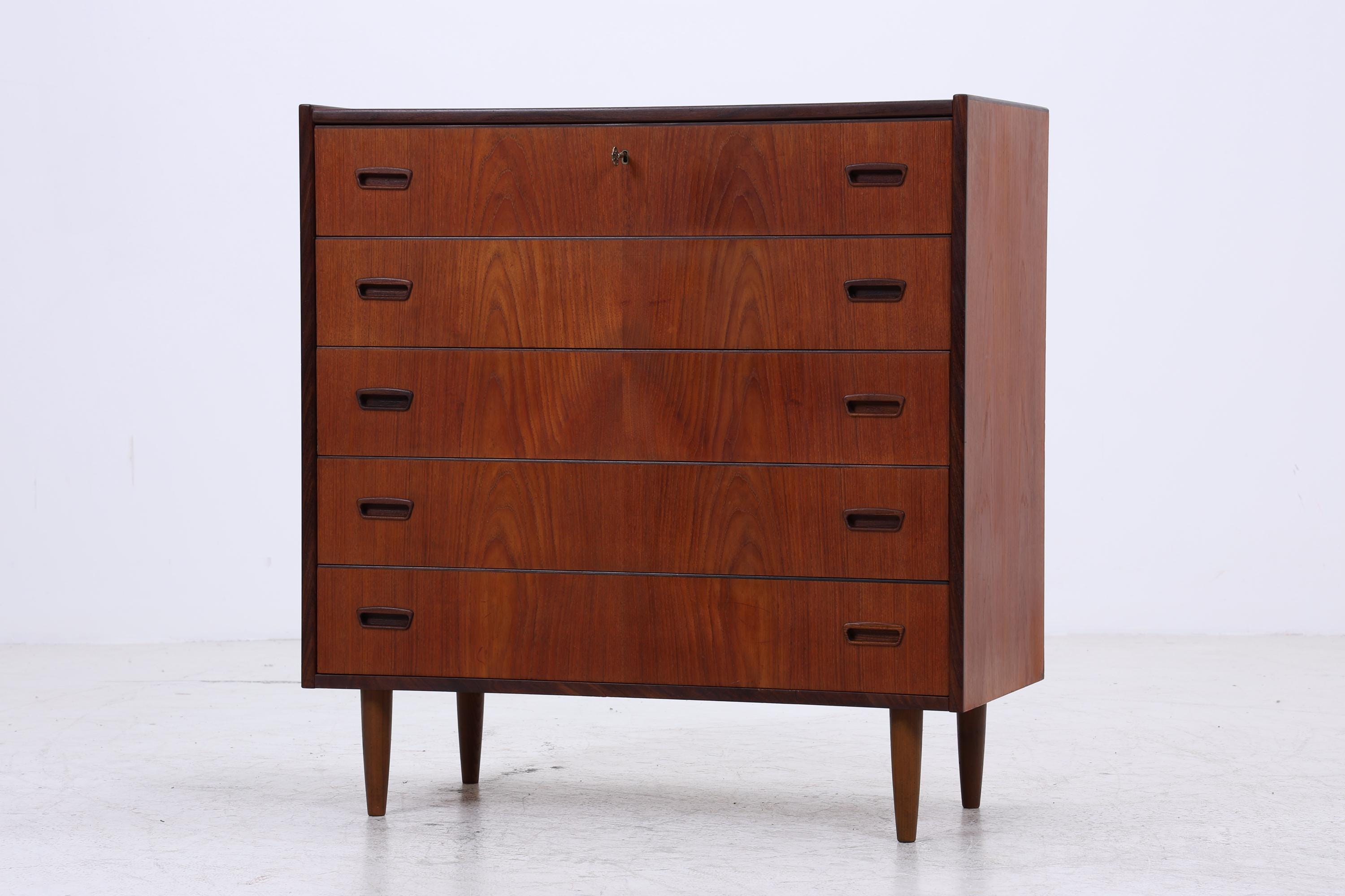 Vintage Palisander Kommode | Mid-Century Schubladen Kommode
