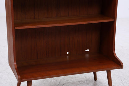 Vintage Teak Bücherregal | Mid Century Regal | 60er Retro Holz Aufbewahrung