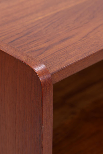 Vintage Teak Bücherregal | Mid Century Regal | 60er Retro Holz Aufbewahrung