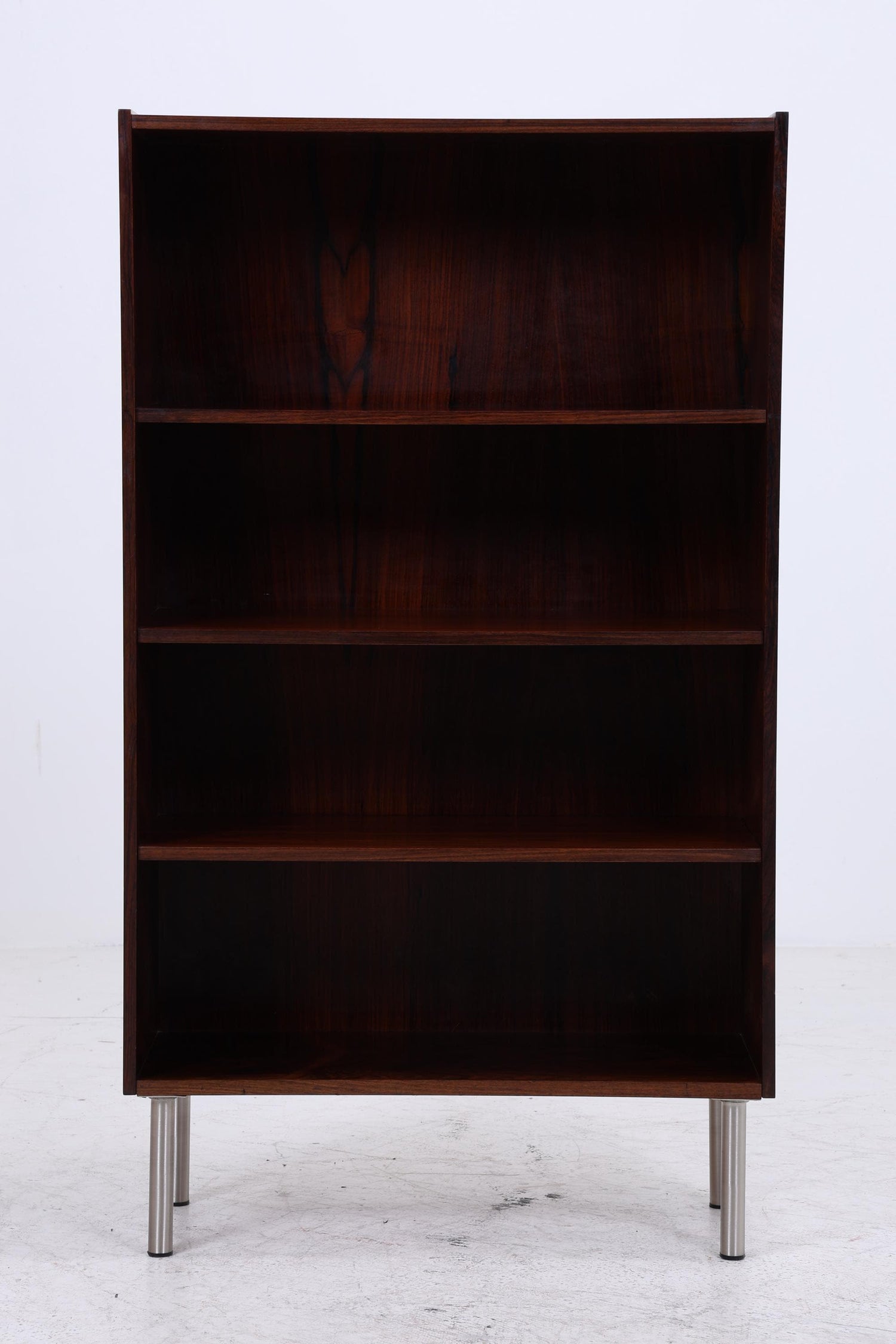 Vintage Palisander Bücherregal | Mid Century Regal | 60er Retro Holz Aufbewahrung
