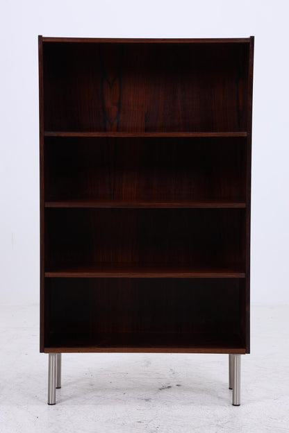 Vintage Palisander Bücherregal | Mid Century Regal | 60er Retro Holz Aufbewahrung