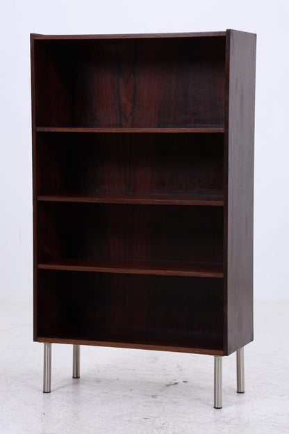 Vintage Palisander Bücherregal | Mid Century Regal | 60er Retro Holz Aufbewahrung