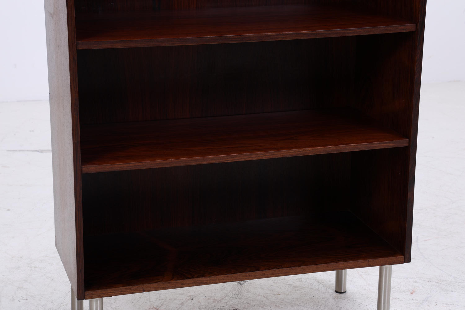 Vintage Palisander Bücherregal | Mid Century Regal | 60er Retro Holz Aufbewahrung