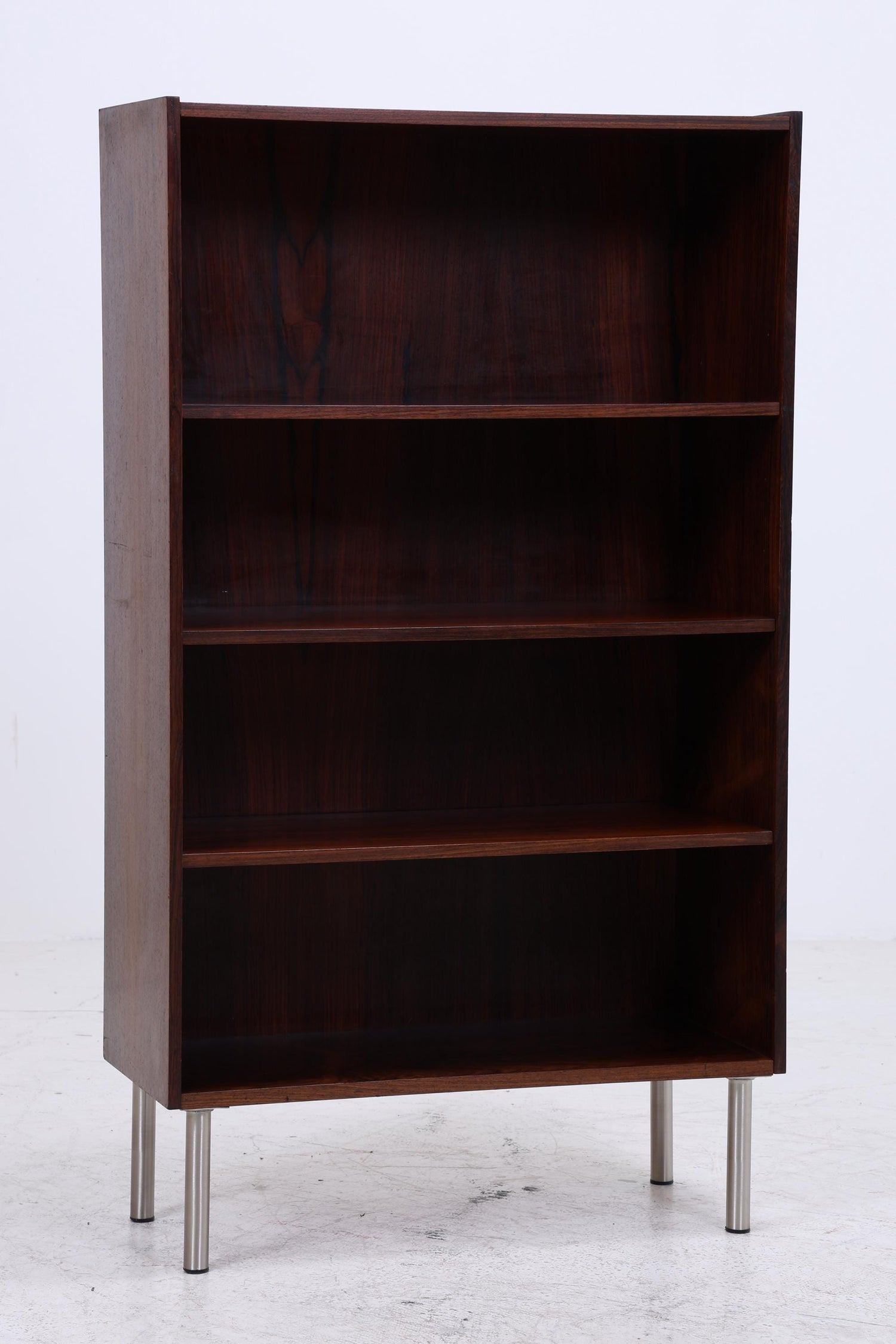 Vintage Palisander Bücherregal | Mid Century Regal | 60er Retro Holz Aufbewahrung