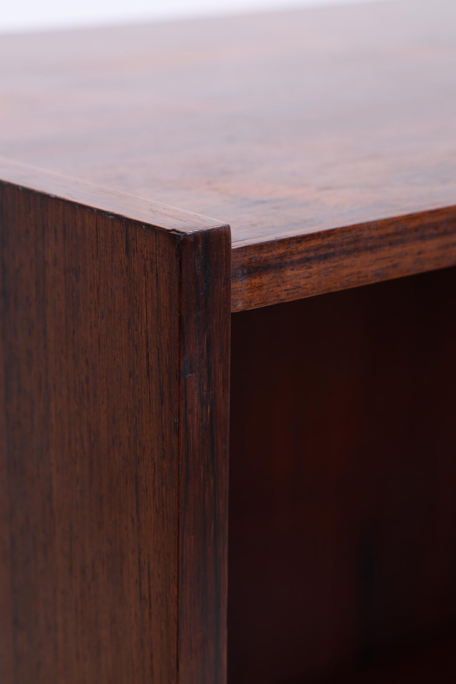 Vintage Palisander Bücherregal | Mid Century Regal | 60er Retro Holz Aufbewahrung