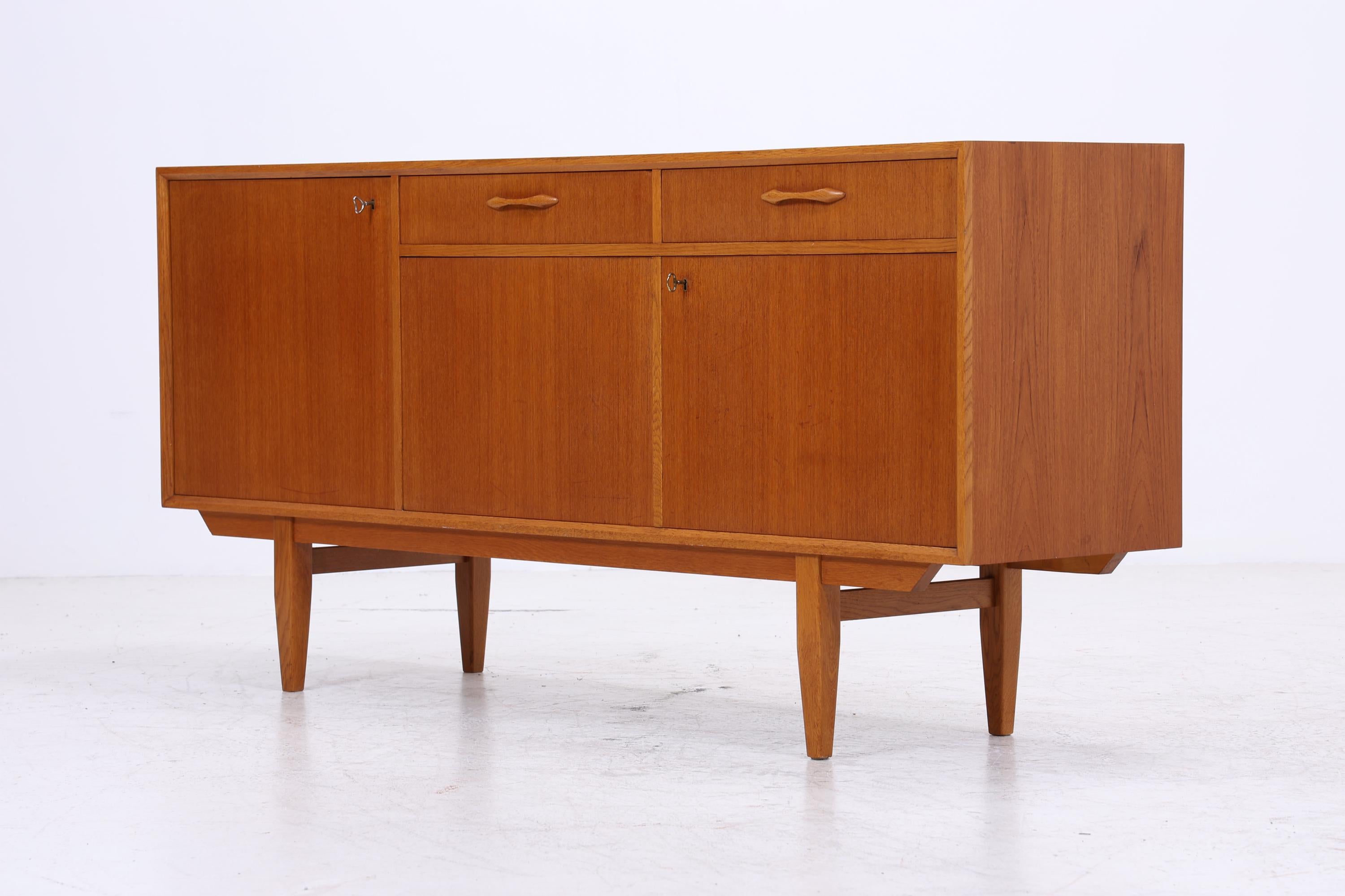 Vintage Teak Sideboard | Danish Design Mid Century Anrichte 1960er