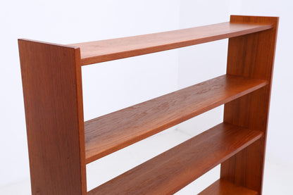 Vintage Teak Bücherregal | Mid Century Regal | 60er Retro Holz Aufbewahrung