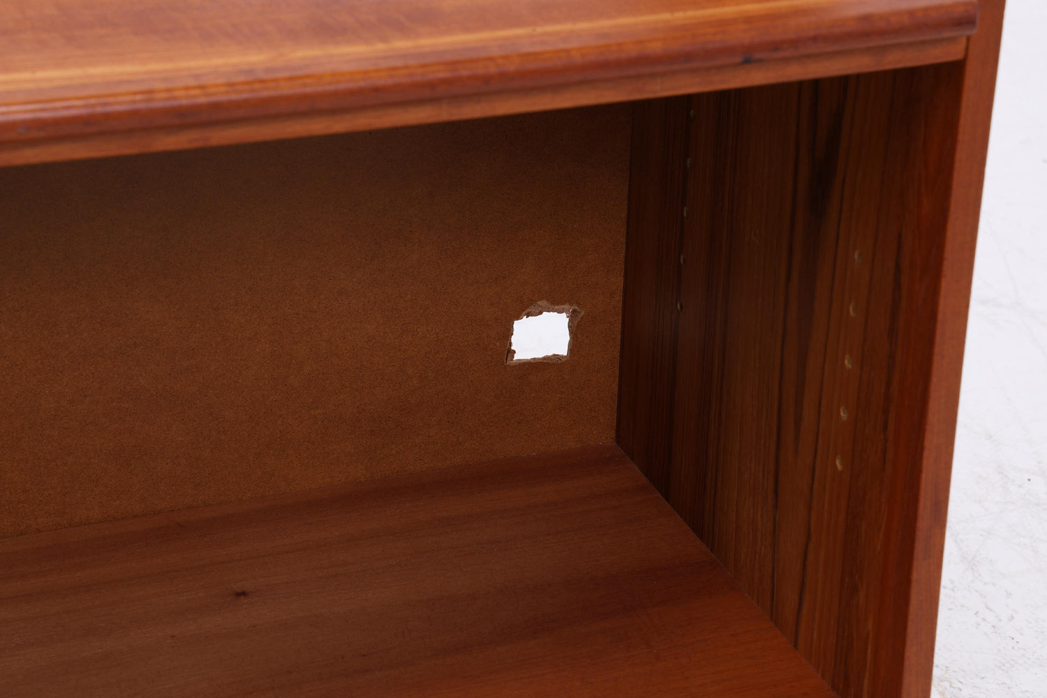 Vintage Teak Bücherregal | Mid Century Regal | 60er Retro Holz Aufbewahrung