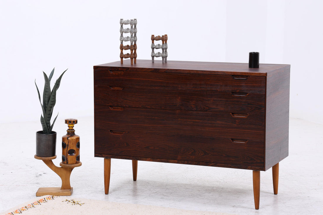 Vintage Palisander Kommode | Mid-Century Schubladen Kommode