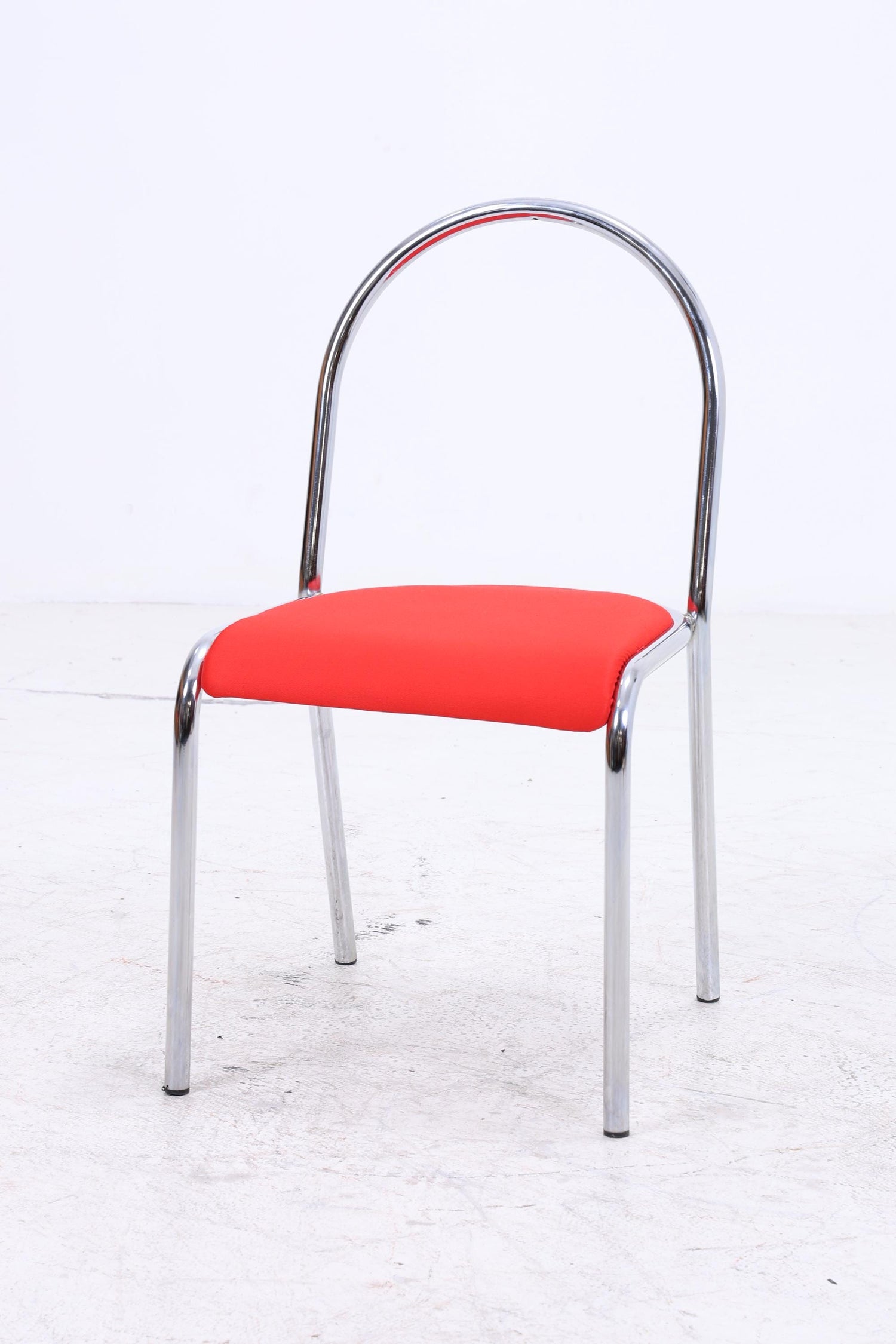 2er Set Chrom Stühle | Mid Century Designklassiker | Vintage Stuhl | Retro Stuhl