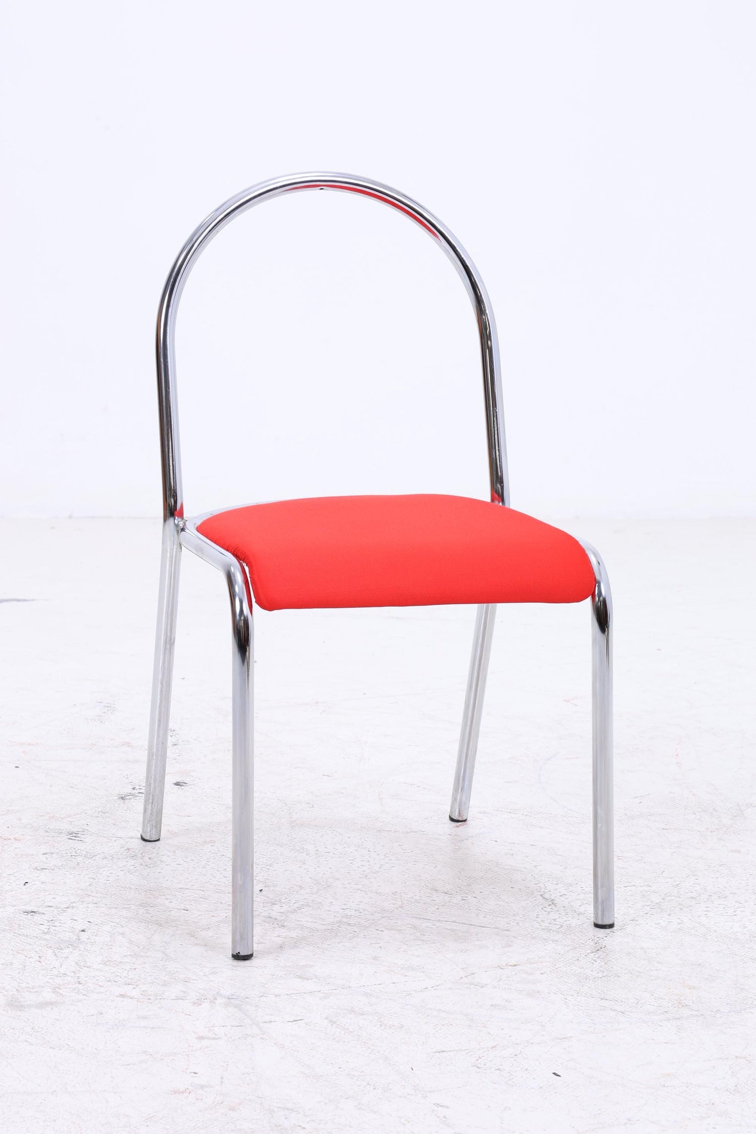 2er Set Chrom Stühle | Mid Century Designklassiker | Vintage Stuhl | Retro Stuhl