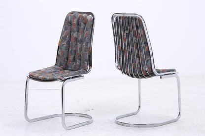 2er Set Freischwinger von GASTONE RINALDI | Mid Century Designklassiker | Vintage Stuhl | Retro Stuhl