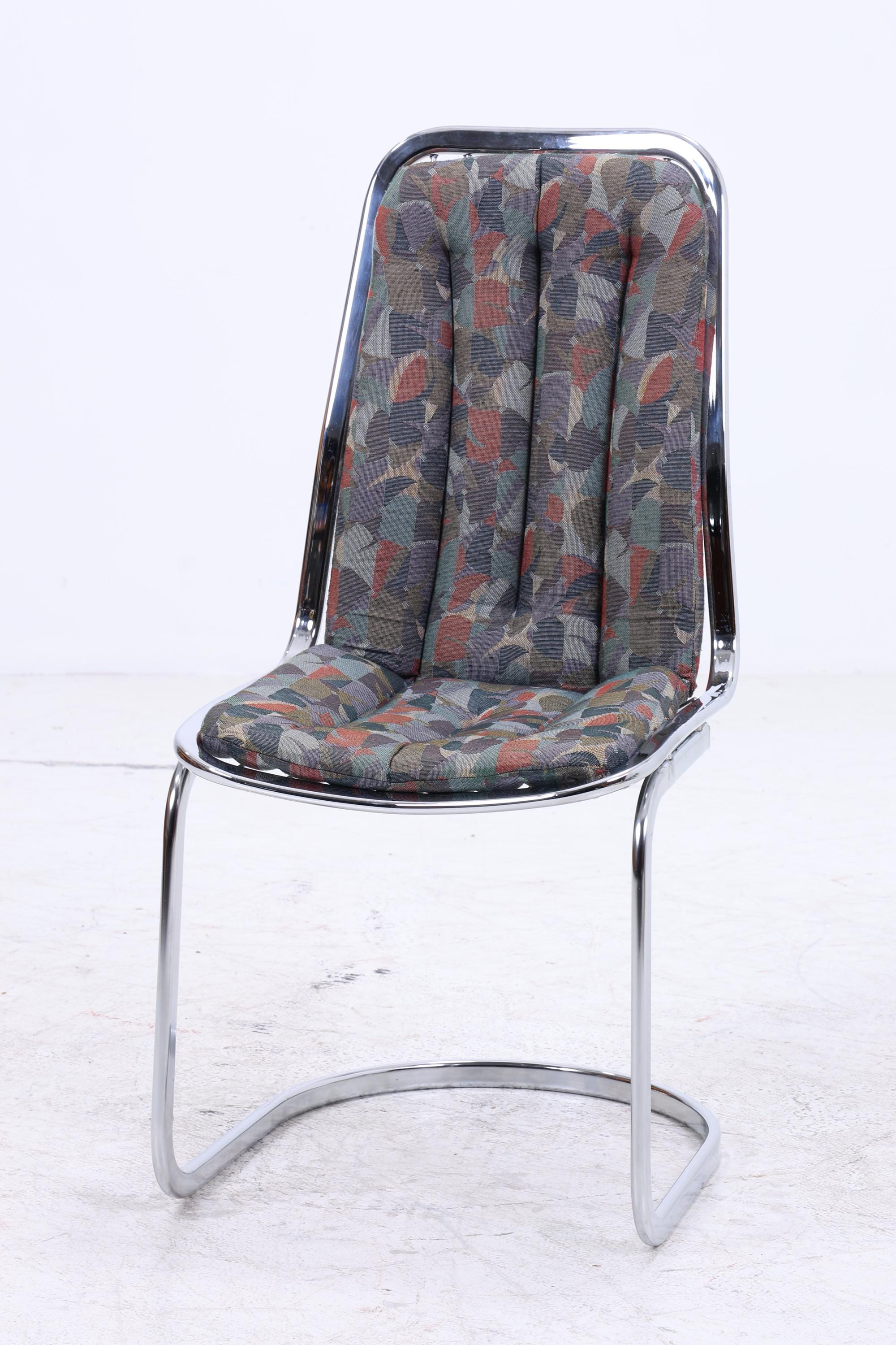 2er Set Freischwinger von GASTONE RINALDI | Mid Century Designklassiker | Vintage Stuhl | Retro Stuhl