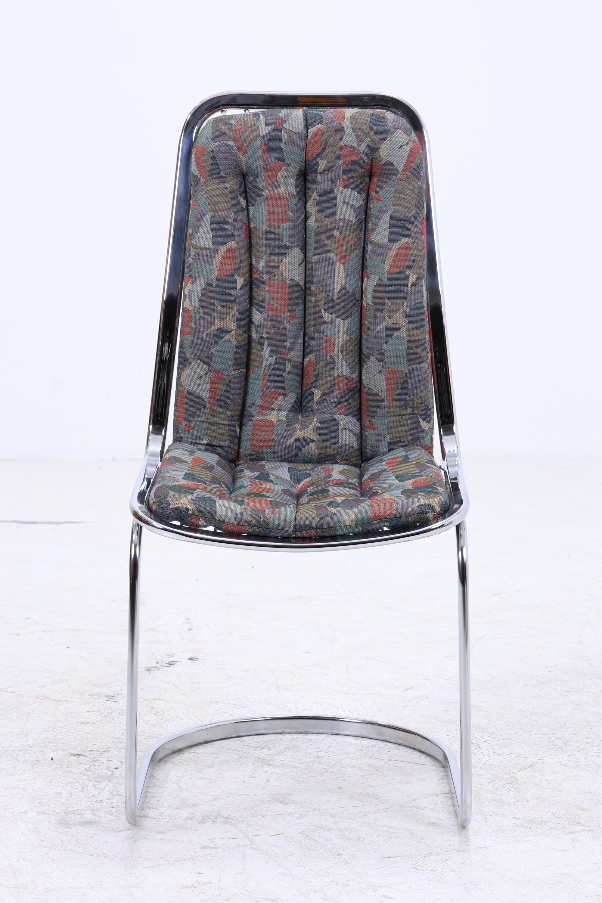 2er Set Freischwinger von GASTONE RINALDI | Mid Century Designklassiker | Vintage Stuhl | Retro Stuhl