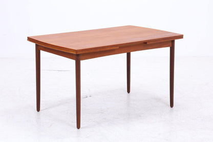 Vintage Teak Esstisch | Mid Century ausziehbarer Küchentisch 60er Jahre Holz