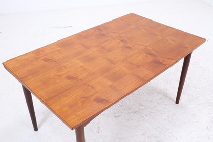 Vintage Teak Esstisch | Mid Century ausziehbarer Küchentisch 60er Jahre Holz