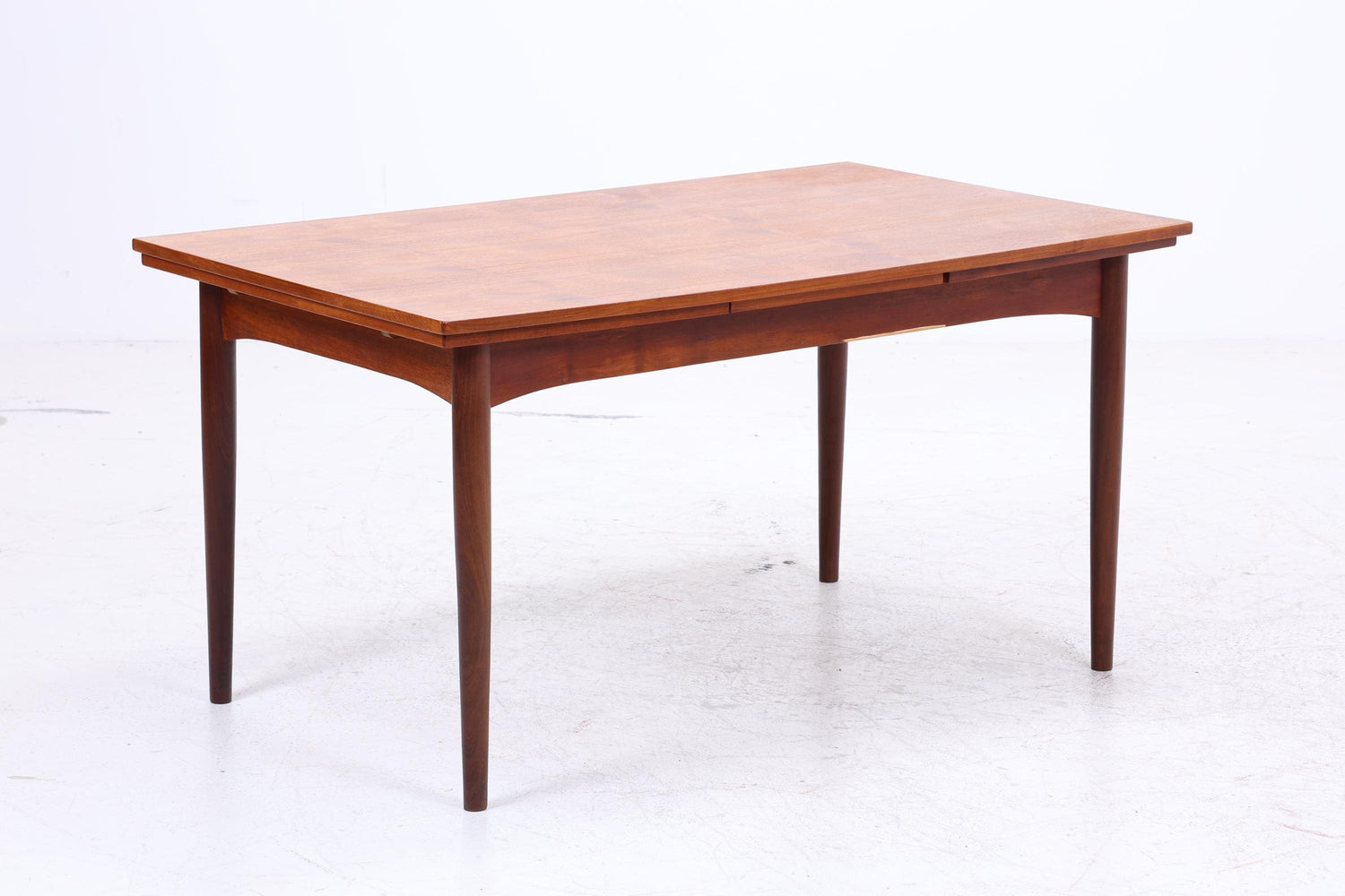 Vintage Teak Esstisch | Mid Century ausziehbarer Küchentisch 60er Jahre Holz