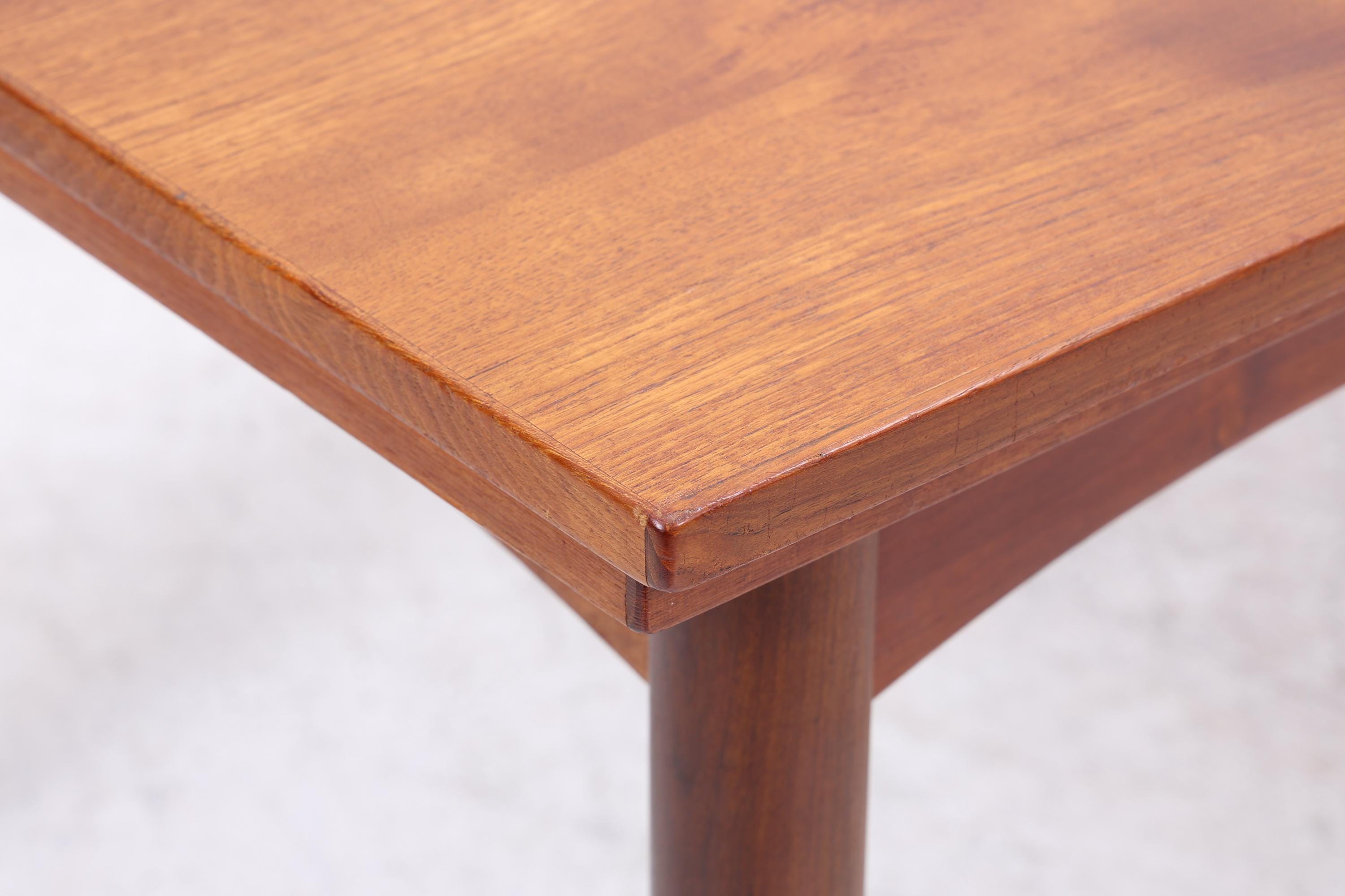 Vintage Teak Esstisch | Mid Century ausziehbarer Küchentisch 60er Jahre Holz