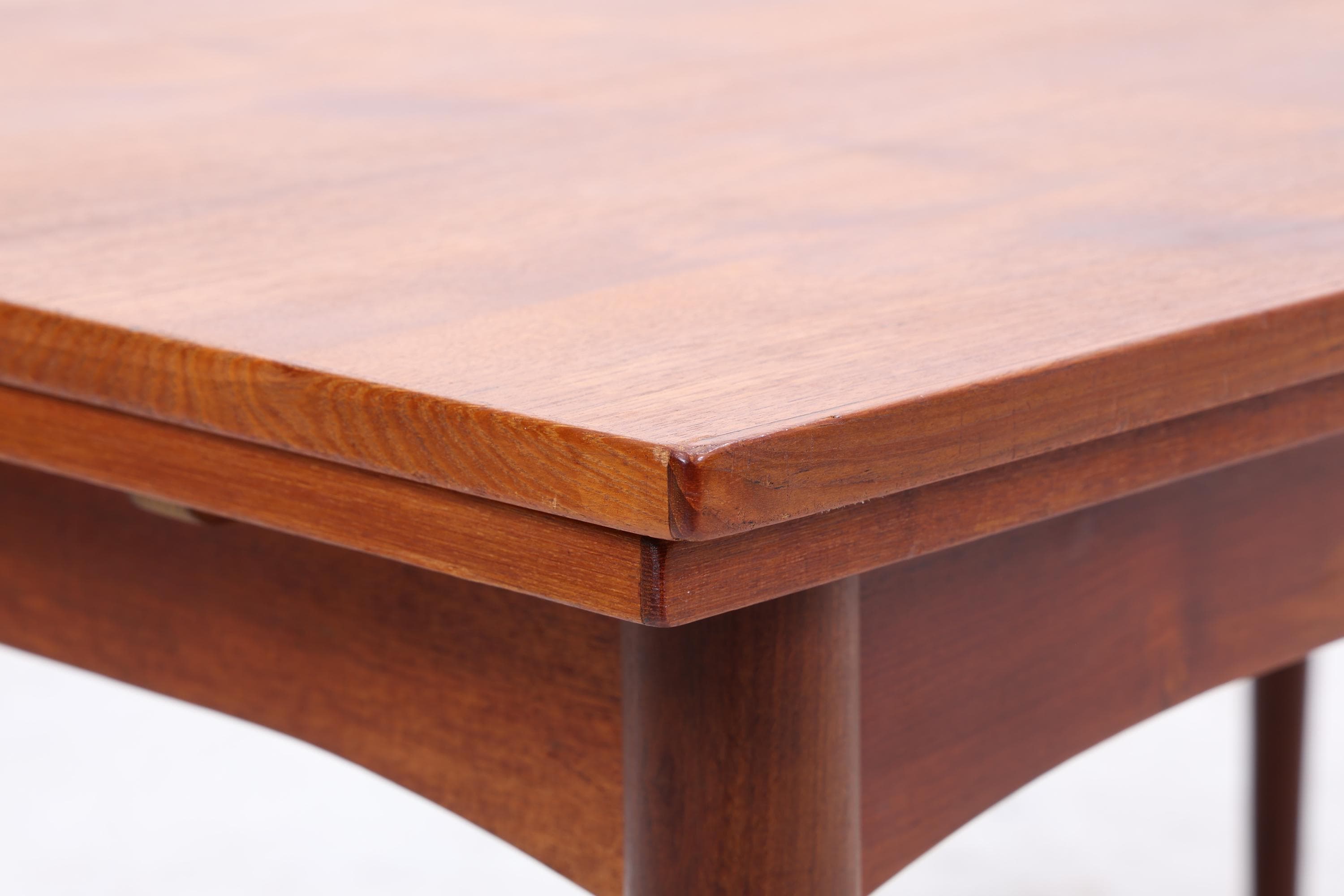 Vintage Teak Esstisch | Mid Century ausziehbarer Küchentisch 60er Jahre Holz