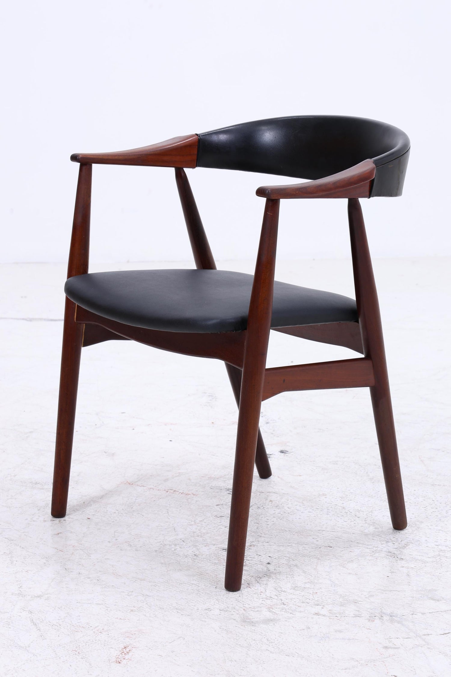 Vintage Teak Stuhl von Th. Harlev für Farstrup Møbler | Danish Design Mid Century Esszimmerstuhl