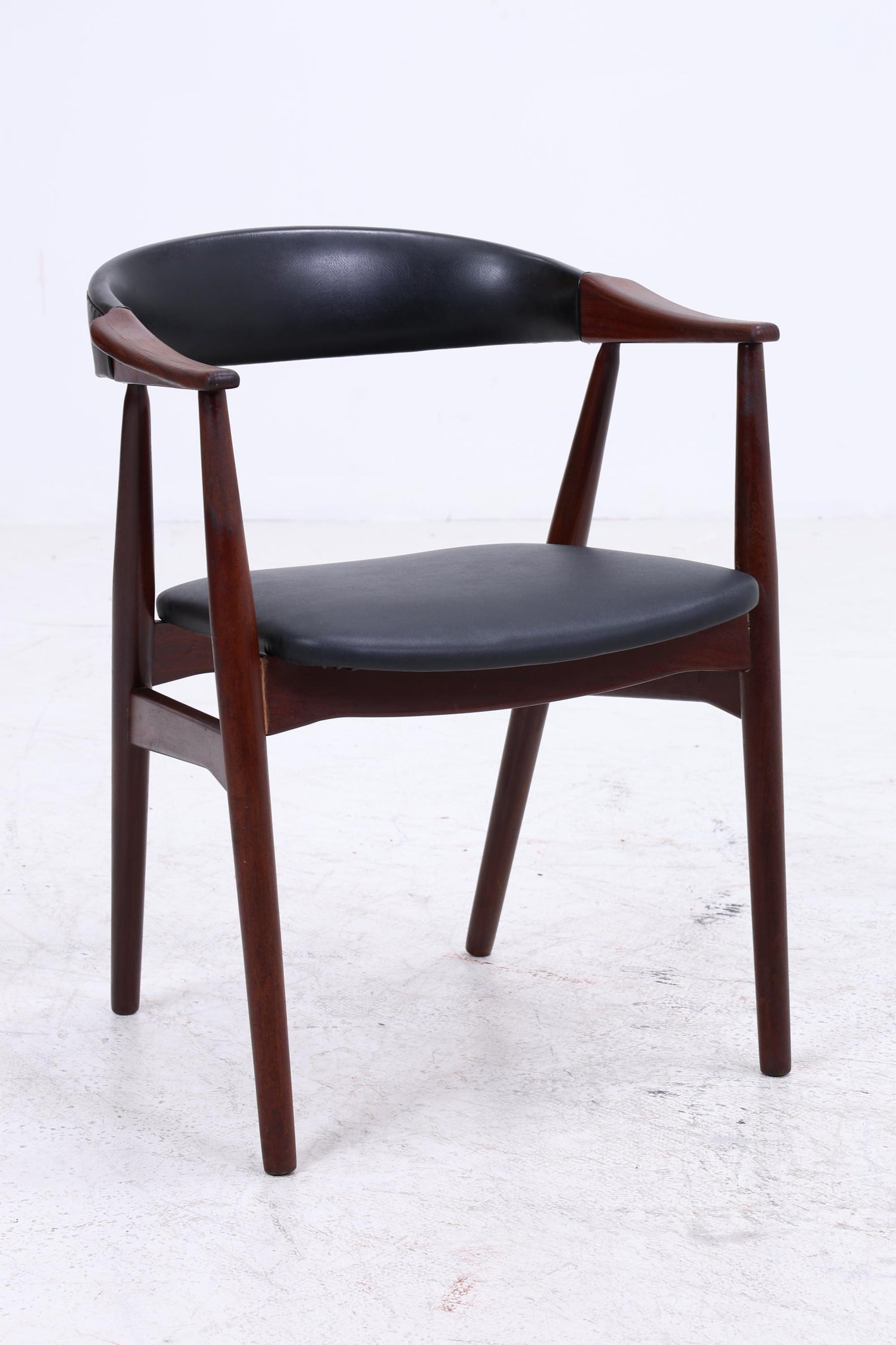 Vintage Teak Stuhl von Th. Harlev für Farstrup Møbler | Danish Design Mid Century Esszimmerstuhl