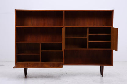 Vintage Teak Highboard 60er Jahre | Mid Century Sideboard Schrank Holz Aufbewahrung