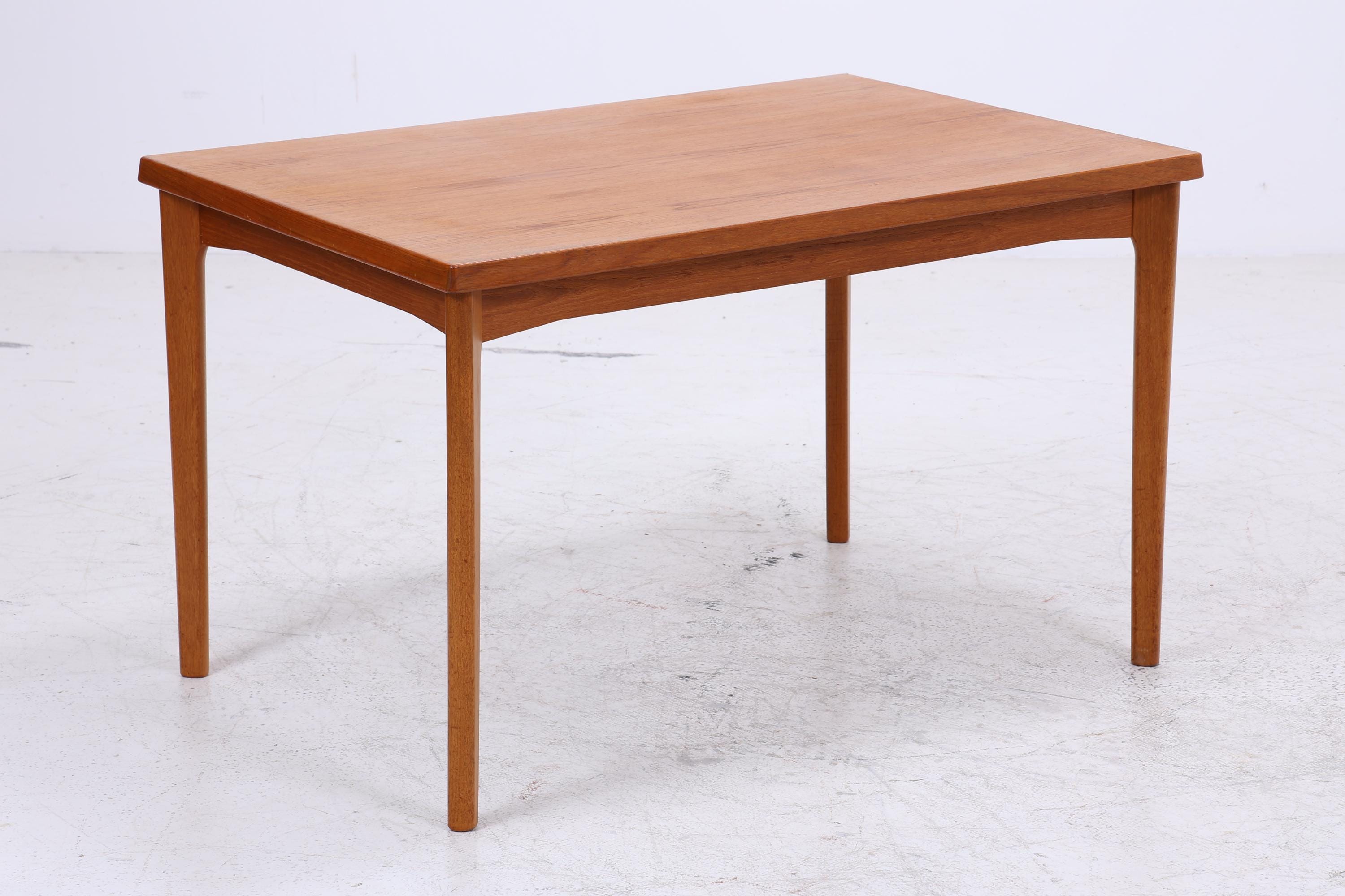 Vintage Teak Esstisch von Burchardt-Nielsen | Mid-Century Ausziehtisch Danish Design