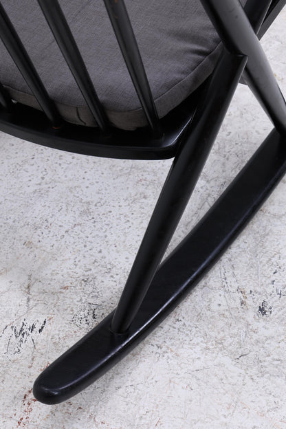 Vintage Schaukelstuhl Modell 182 Rocking Chair von Frank Reenskaug für Bramin | Danish Design Mid Century Sessel