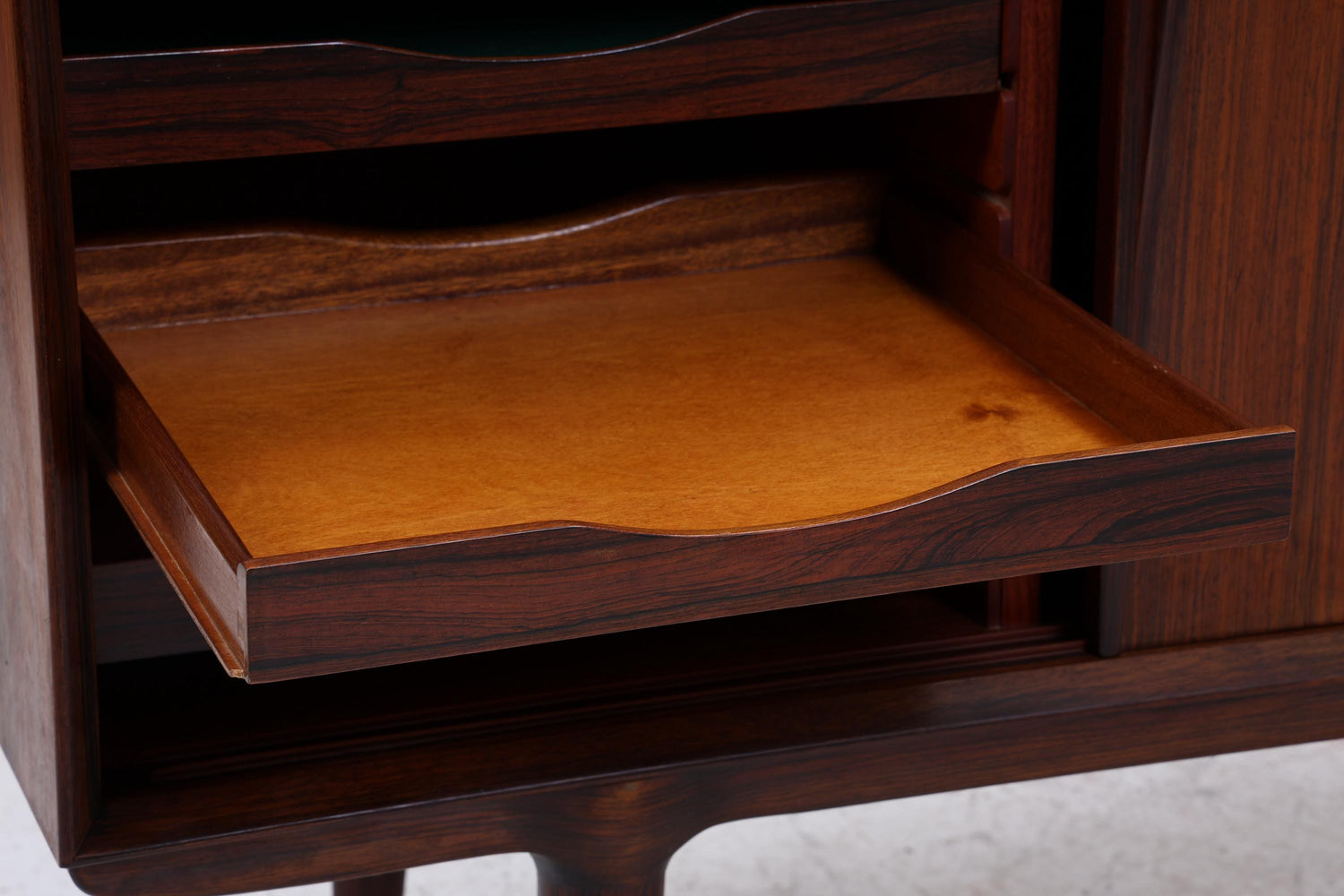 Vintage Palisander Highboard von Omann Jun | Mid Century Sideboard Schubladen Schrank Holz Aufbewahrung