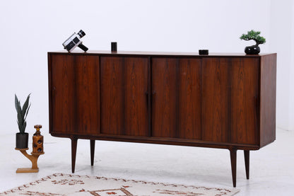 Vintage Palisander Highboard von Omann Jun | Mid Century Sideboard Schubladen Schrank Holz Aufbewahrung