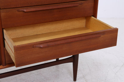 Vintage Teak Sideboard von Heinrich Riestenpatt für RT Möbel | Mid Century Modell RT200 Anrichte Retro Holz Aufbewahrung