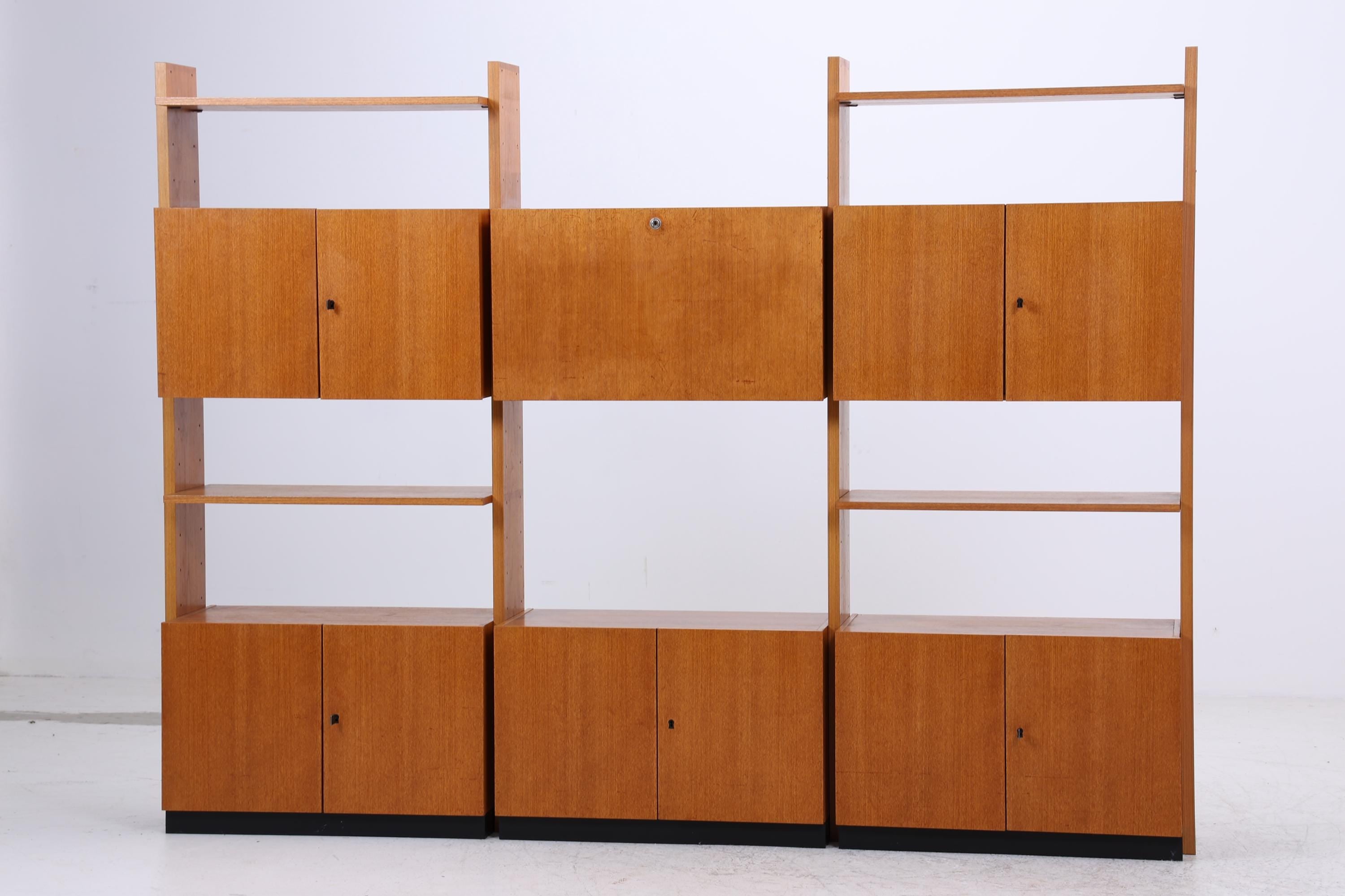 Vintage Wohnwand | Musterring Systemmöbel modular Mid Century Regal Schrankwand 60er Jahre