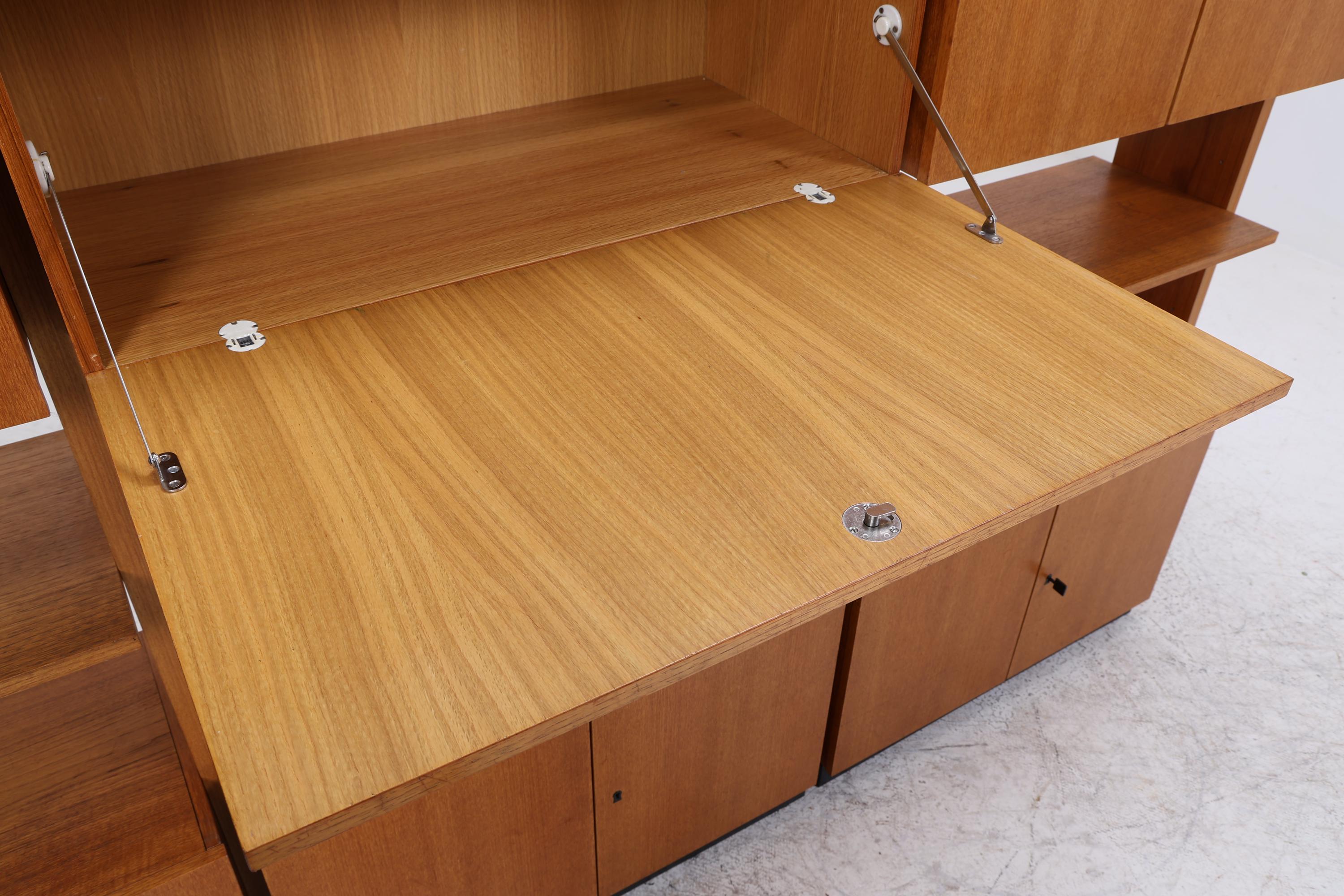 Vintage Wohnwand | Musterring Systemmöbel modular Mid Century Regal Schrankwand 60er Jahre