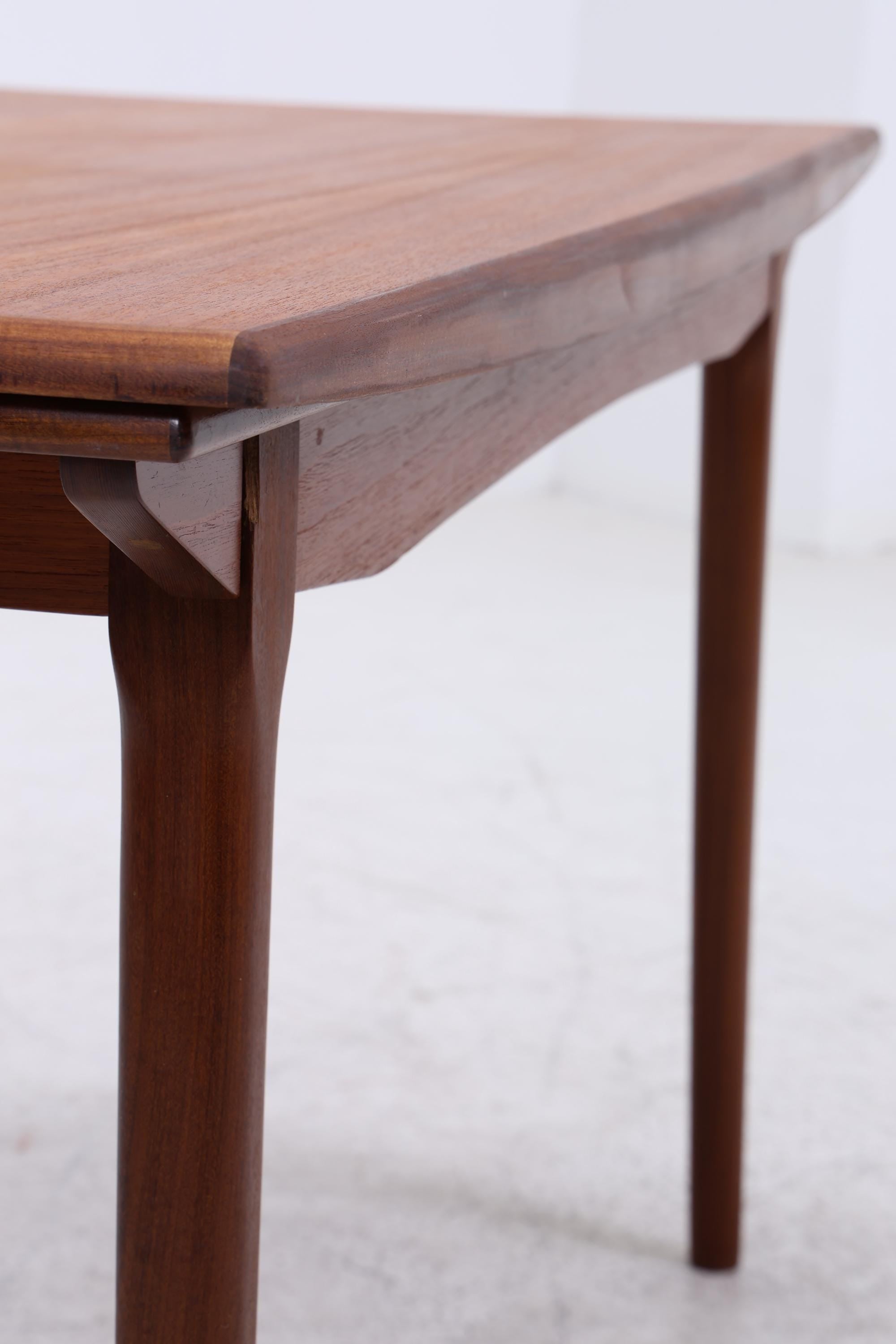 Vintage Teak Esstisch | Danish Design ausziehbar Mid Century Küchentisch 60er Jahre