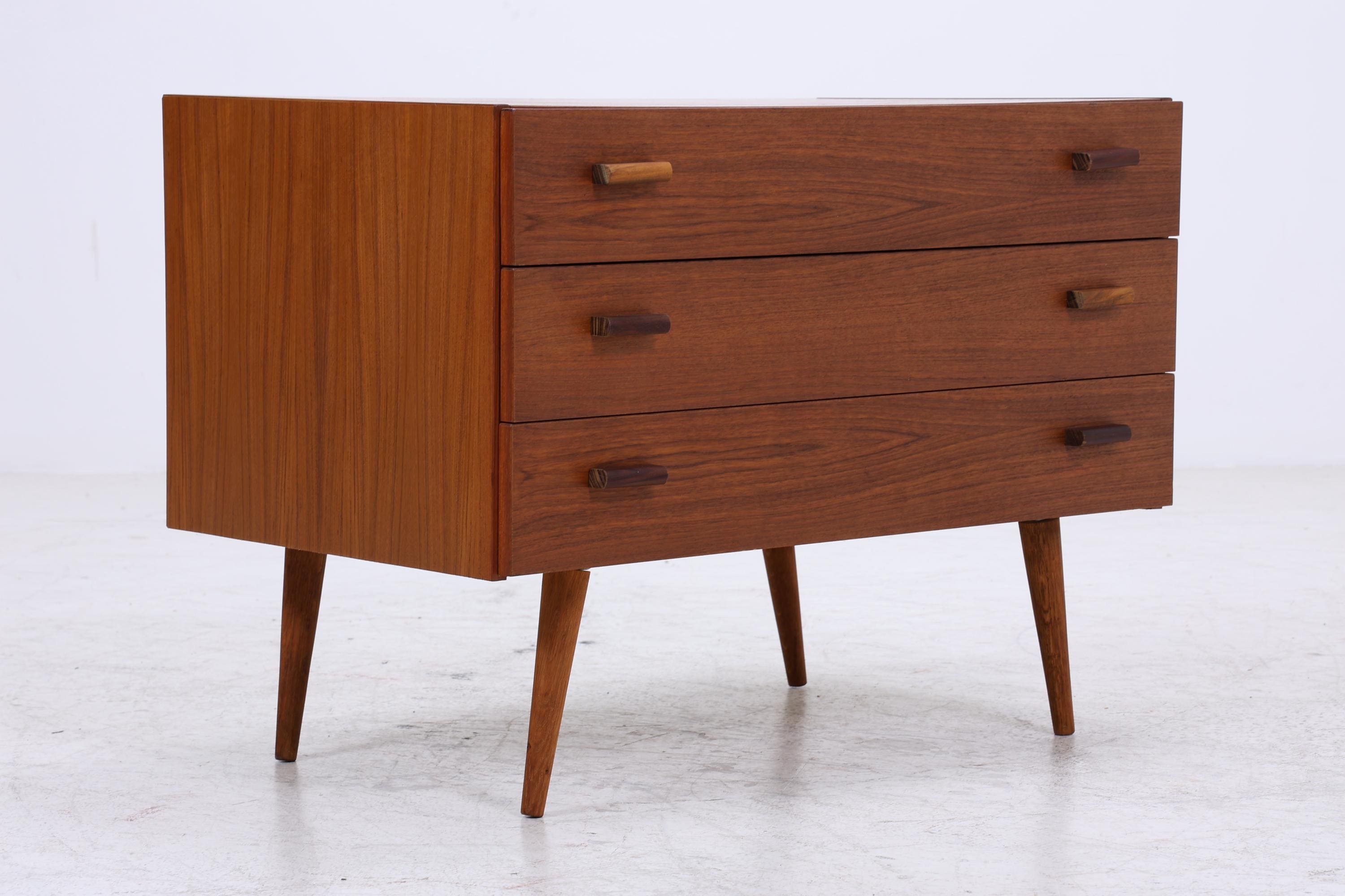 Vintage Teak Kommode | Mid-Century Schubladenkommode