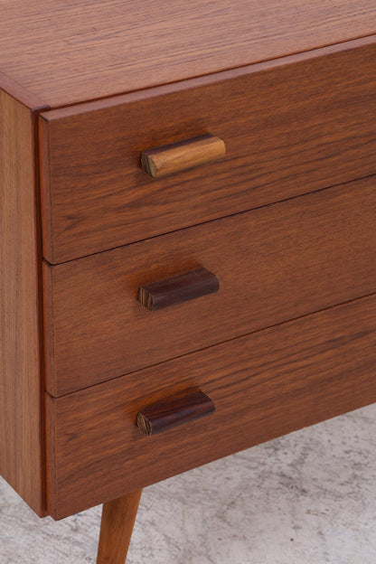 Vintage Teak Kommode | Mid-Century Schubladenkommode