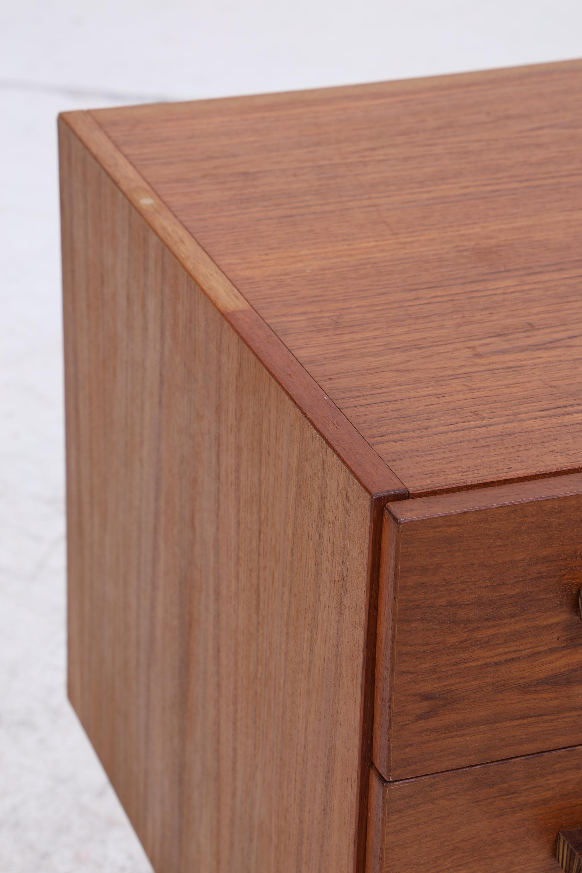 Vintage Teak Kommode | Mid-Century Schubladenkommode