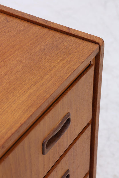 Vintage Teak Kommode | Mid-Century Schubladenkommode