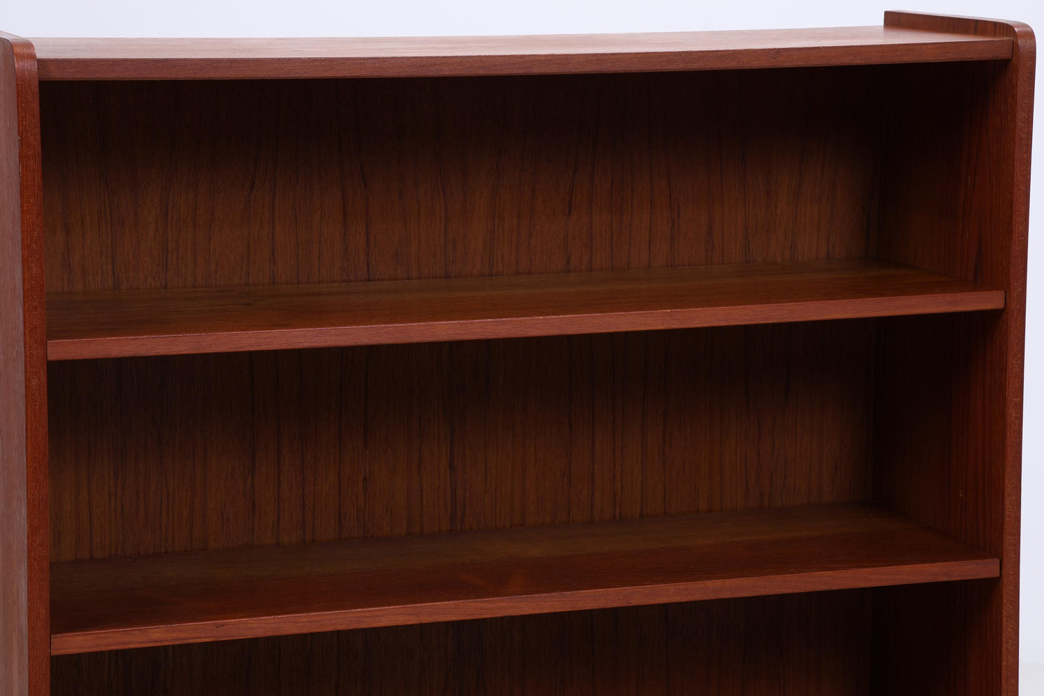 Vintage Teak Bücherregal | Mid Century Regal | 60er Retro Holz Aufbewahrung