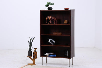 Vintage Palisander Bücherregal | Mid Century Regal | 60er Retro Holz Aufbewahrung