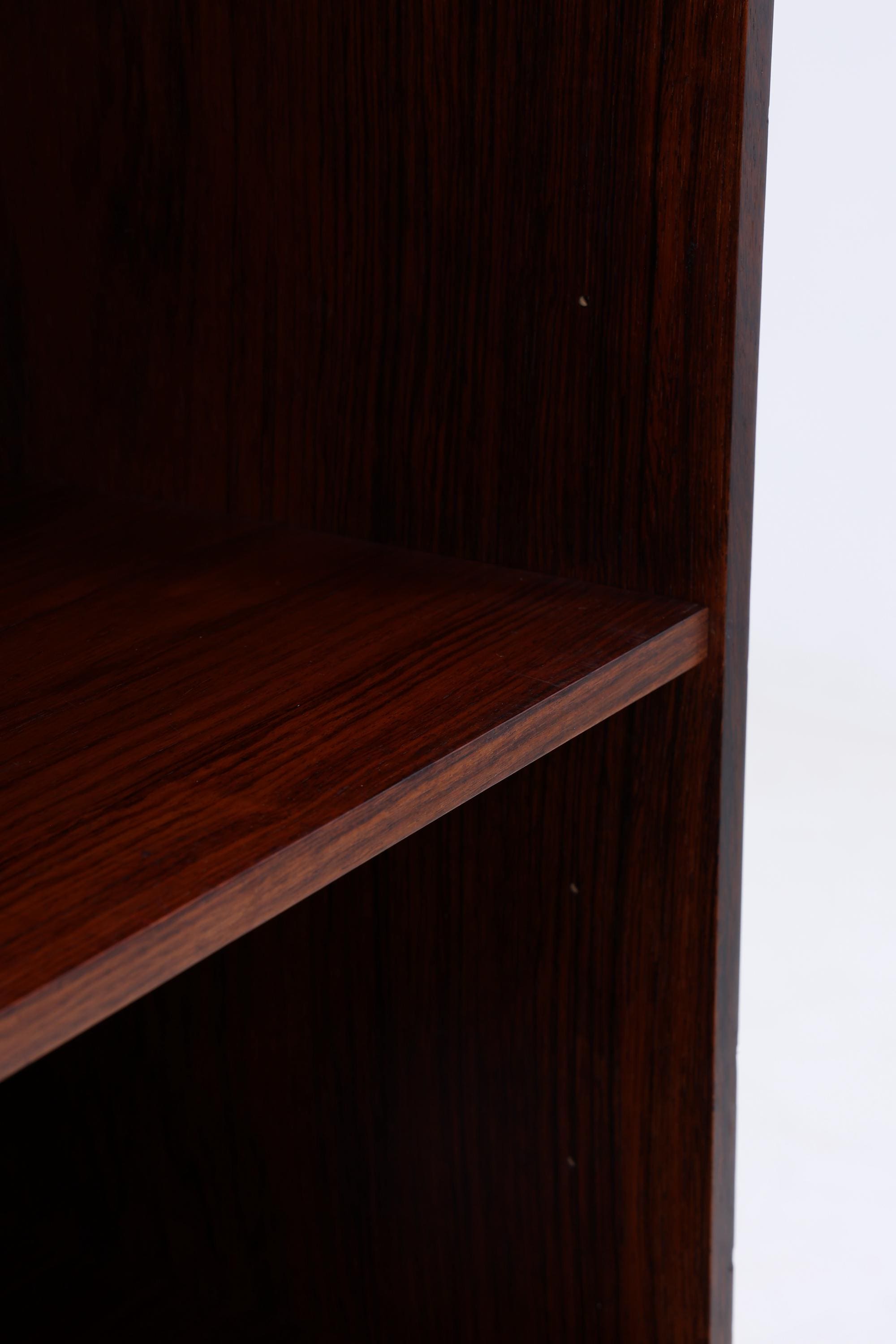 Vintage Palisander Bücherregal | Mid Century Regal | 60er Retro Holz Aufbewahrung