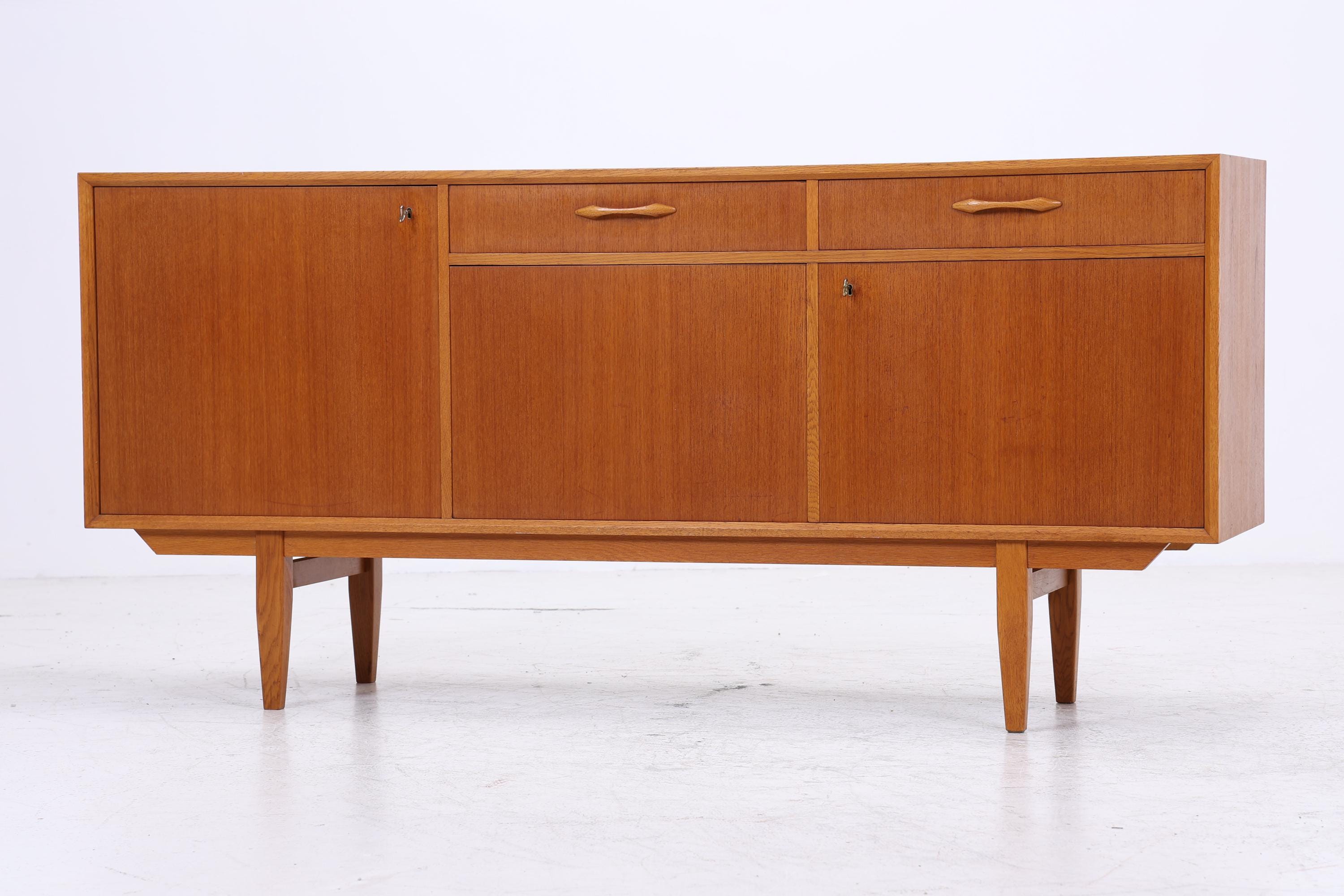 Vintage Teak Sideboard | Danish Design Mid Century Anrichte 1960er