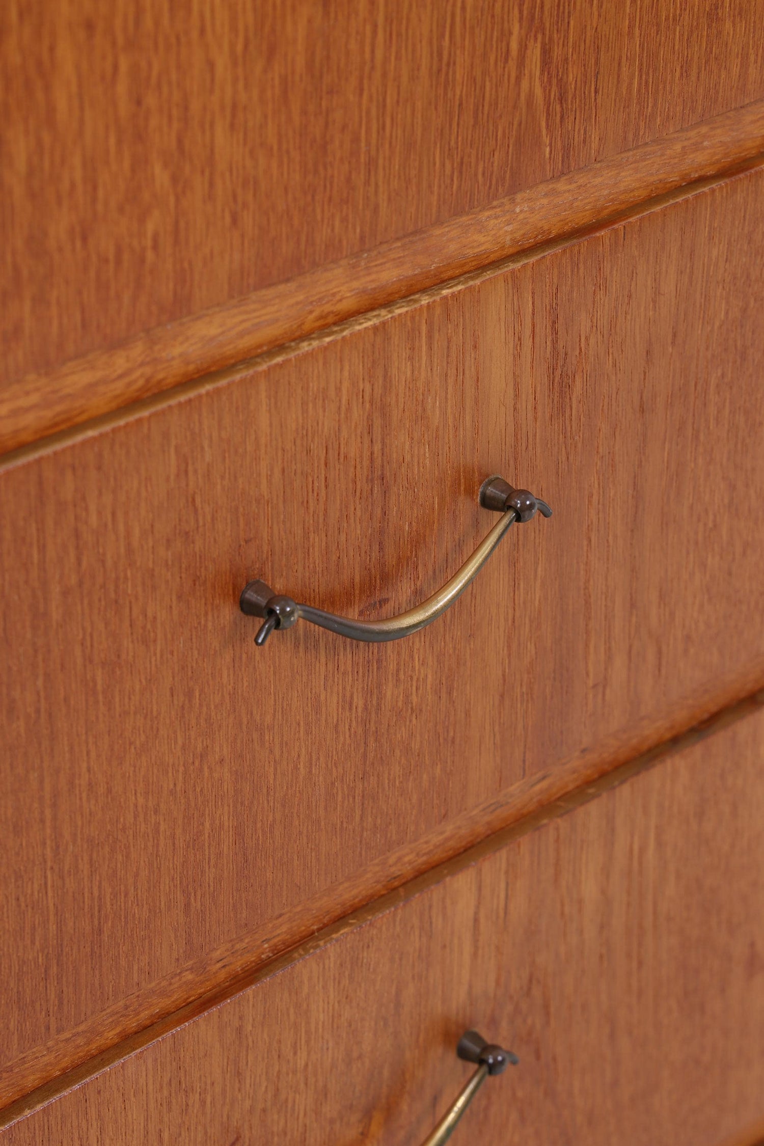 Vintage Teak Kommode | Mid Century Schubladen Schrank Holz Aufbewahrung 60er 70er