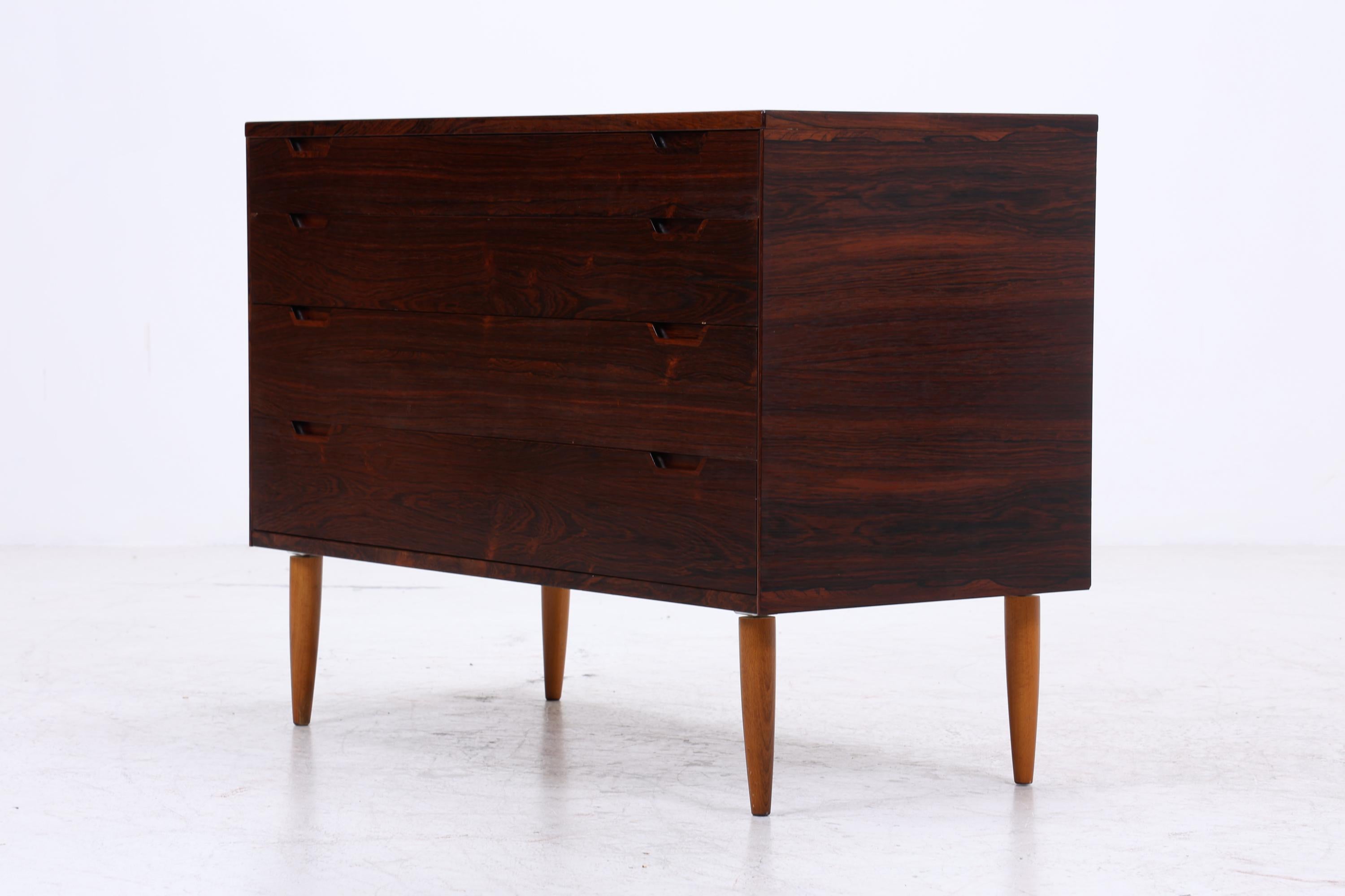 Vintage Palisander Kommode | Mid-Century Schubladen Kommode