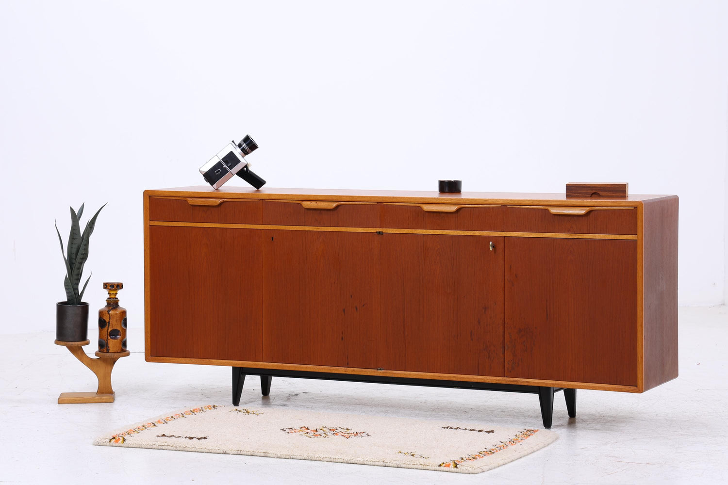 Vintage Teak Sideboard | Danish Design Mid Century Anrichte 1960er