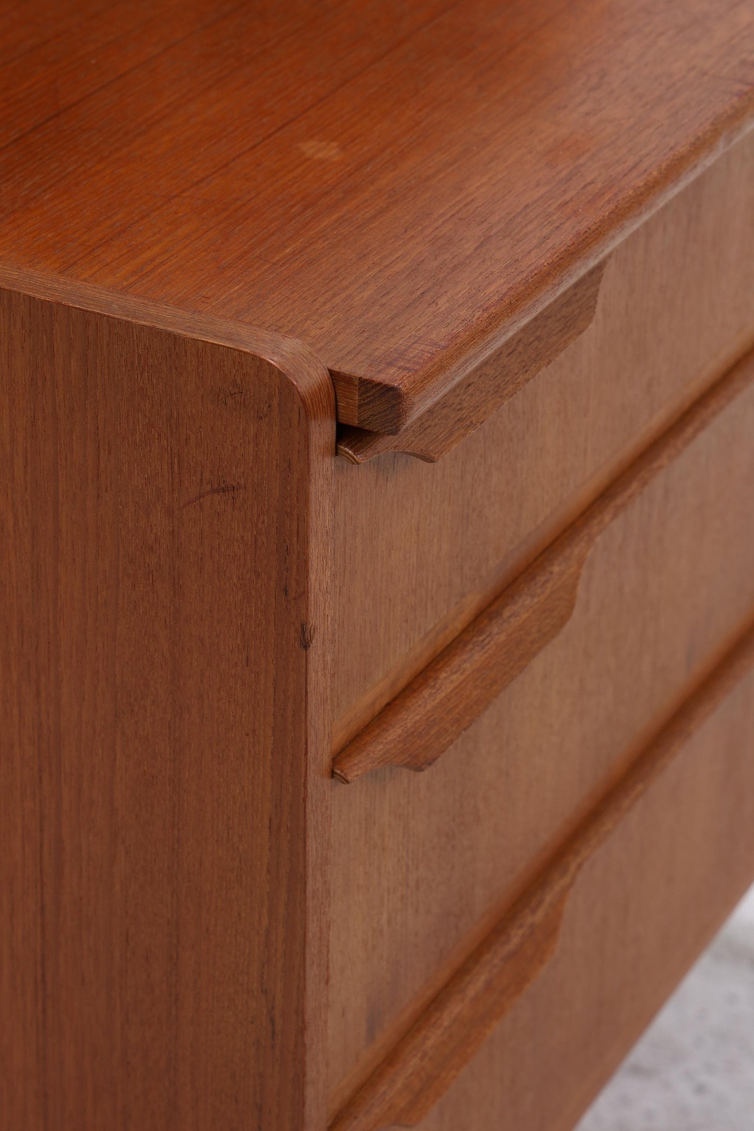 Vintage Teak Sekretär 60er Jahre | Mid Century Schrank Arbeitstisch Retro Holz Aufbewahrung Frisierkommode