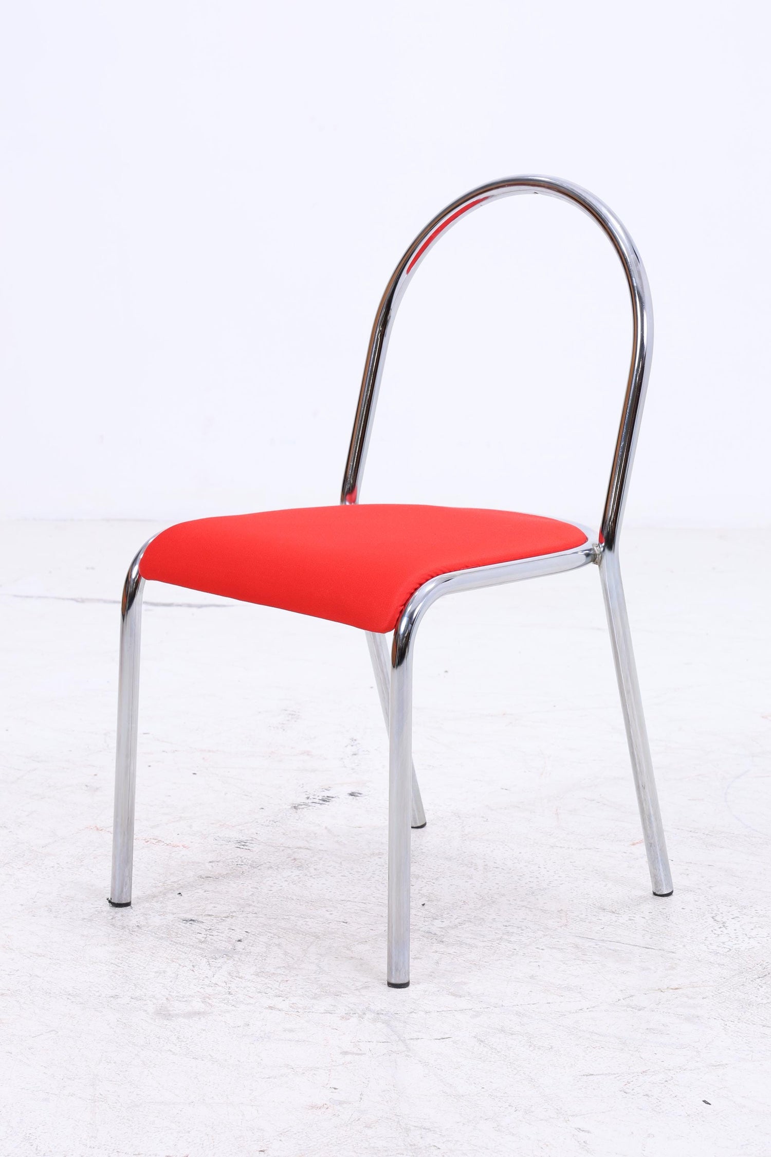 2er Set Chrom Stühle | Mid Century Designklassiker | Vintage Stuhl | Retro Stuhl