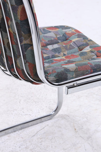 2er Set Freischwinger von GASTONE RINALDI | Mid Century Designklassiker | Vintage Stuhl | Retro Stuhl